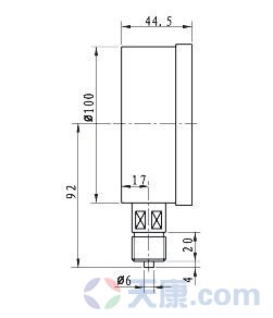 天康不銹鋼壓力表 天康不銹鋼壓力表